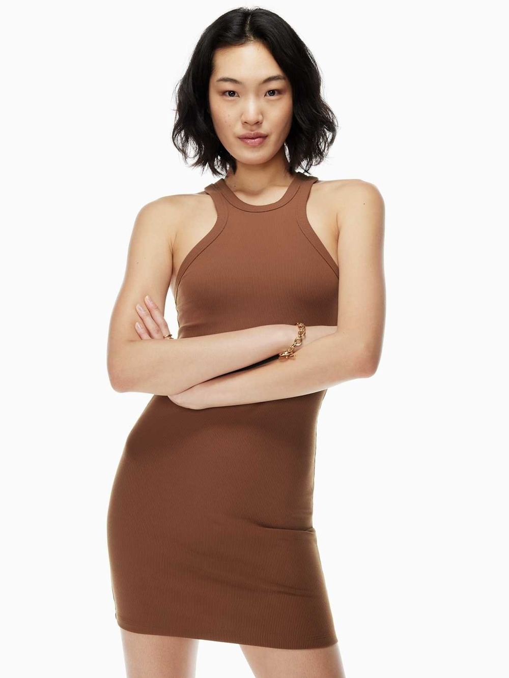 💫 Artizia Babaton Formarib Racerback Dress Size Large